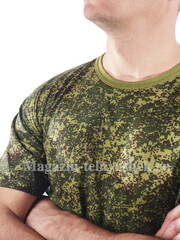 Купить мужскую футболку - Магазин тельняшек.ру 8-800-700-93-18 Футболка камуфляж цифра зеленая в Магазине тельняшек