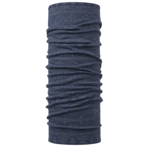 Картинка шарф-труба Buff Wool lightweight Edgy Denim - 1