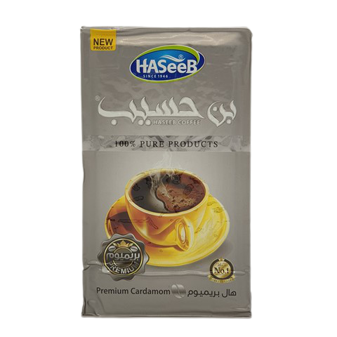 Арабский кофе с кардамоном premium Cardamon Хасиб HASEEB, 500 гр