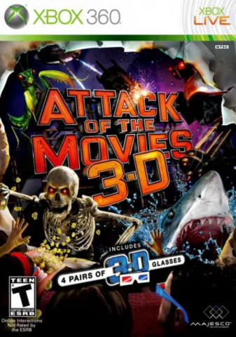 Attack of the Movies 3D [Xbox 360]