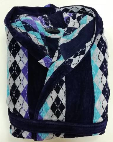 Халат Carrara Polo синий