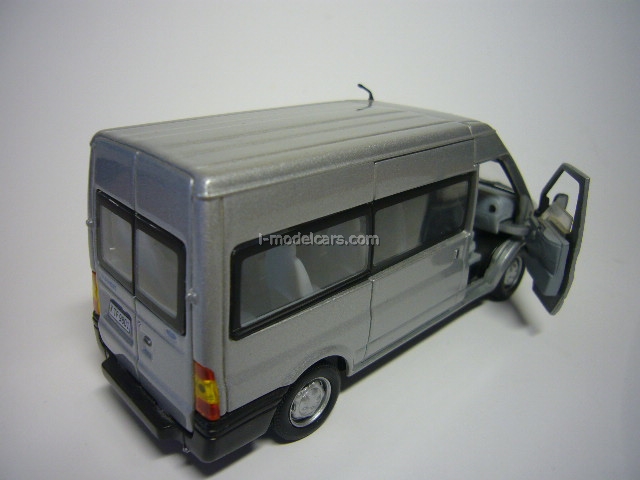 1:43 Maßstab Modell Ford Transit Mk6 Weiß Van Oxford Cararama Druckguss 2000 