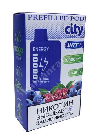 Картридж City Energy Черника Малина 10000 затяжек