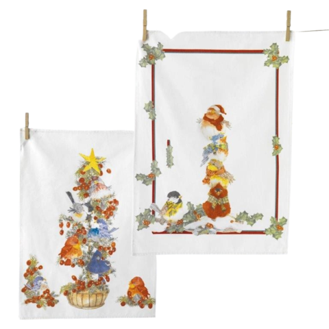 Комплект кухонных полотенец 2шт 50х75 Vallesusa Sparrows 18877