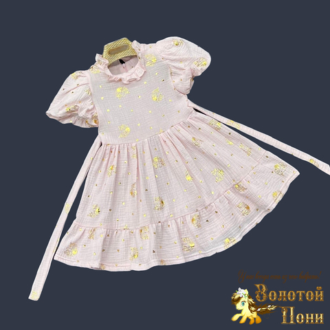 Платье хлопок детское (3-6) 240214-S24062