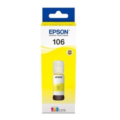 Чернила Epson 106Y для L7160, L7180, желтый. Ресурс 5000 стр. (C13T00R440)