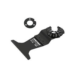 Насадка для МФИ ПРАКТИКА режущая прямая, BiM, по металлу и пластику, 65 мм, мелкий зуб (240-218)