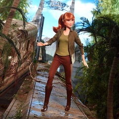 Барби Клэр. Мир Юрского Периода