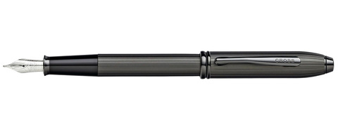Ручка перьевая Cross Townsend, Matte Black PVD, F (AT0046-60FS)