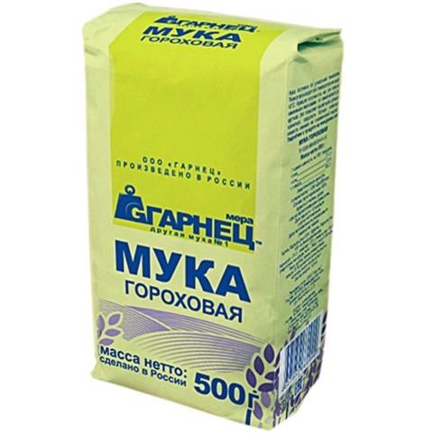 Мука Гарнец Гороховая (Пакет) 500г б/глютен