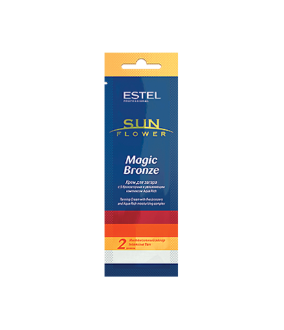 ESTEL SUN FLOWER Крем для загара Magic Bronze, 15 мл