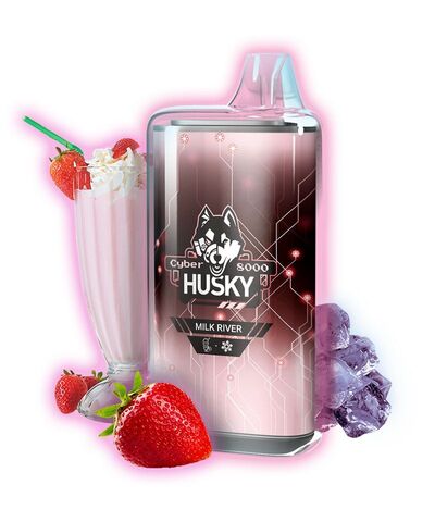 Husky Cyber - Milk River 8000 затяжек