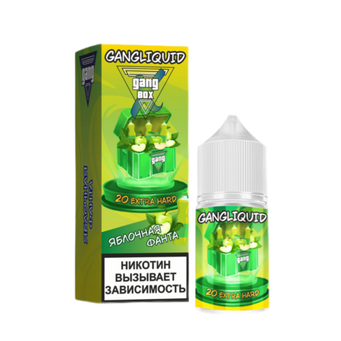 Жидкость Gang XBOX 2% Extra Hard 30ml - Яблочная Фанта
