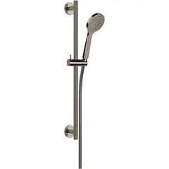 Gessi 47304#149 Gessi Emporio Emporio shower Штанга в комплекте с душевой лейкой легкой очистки, шланг 1,50 м, цвет: Finox Brushed Nickel фото