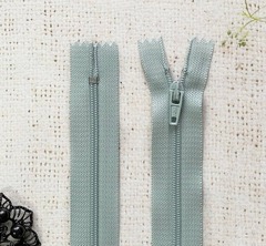 Молния брючная SBS автомат, L 20 см, Т3, н/р, серо-голубой