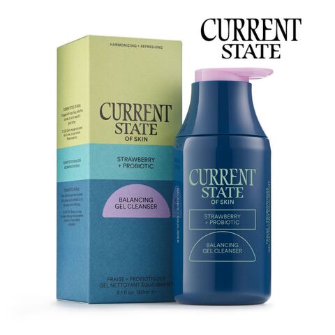 CURRENT STATE Strawberry + Probiotic Balancing Gel Cleanser Гель для умывания 150 мл