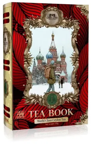 Чай черный CHELCEY fbop с типсами 100г книга