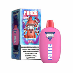 Одноразовая электронная сигарета Gang Force 10000 - Кола (10000 затяжек)