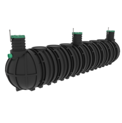 Ливневое очистное сооружение Мультпласт Модуль ЛОС 45(11530x2400x2400см;2365кг;) - арт.561665