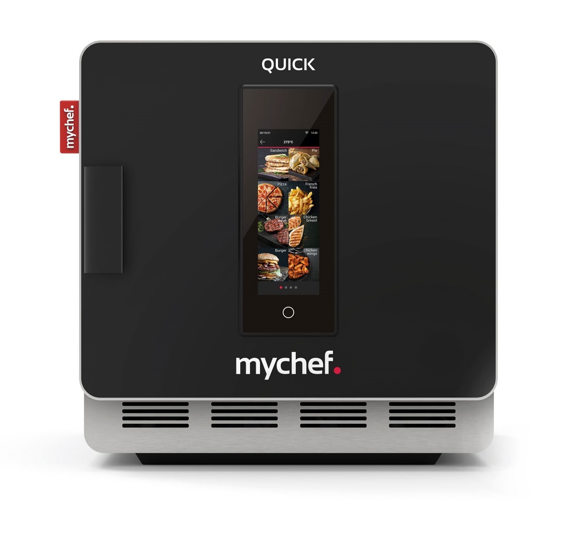 Высокоскоростной конвектомат Distform Mychef QUICK 1T (QT11FN1D) с прошивкой воздухом (impingement) с сенсорной панелью, с каталитическим фильтром