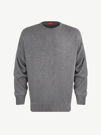 Джемпер оверсайз из экохлопка