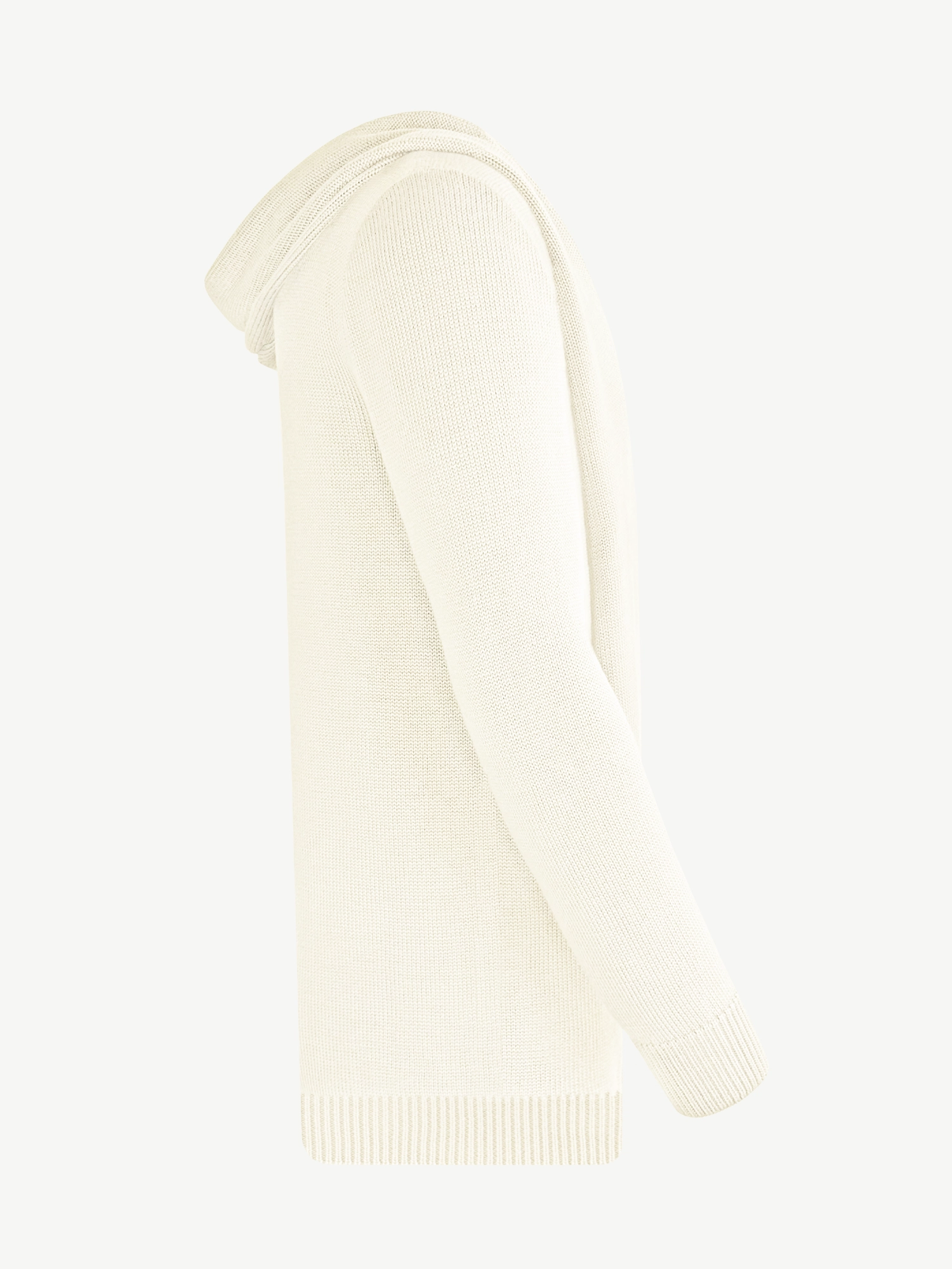 Кардиган с капюшоном из мягкой шерсти