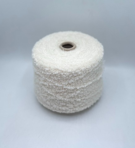 Pecci filati (пр.Италия),art. Spuma melange, 260/100гр, 39% Шерсть, 22% Альпака, 25% Акрил, 13% Полиамид,1% Эластана, цвет-Молочный. арт.36750