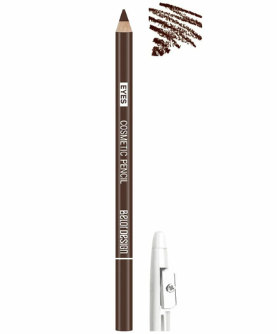 Карандаш для глаз тон 2 коричневый косметический контурный  Party