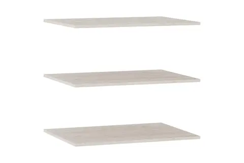 Полки для шкафа Фиеста дуб крафт белый