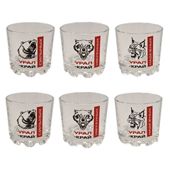 Урал Сувенир - Урал набор рюмок 6 шт №0001 Животные
