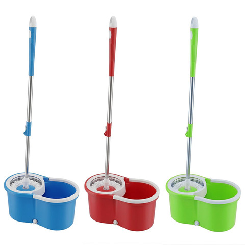Набор для уборки - швабра с ведром, полипропилен/нержавеющая сталь