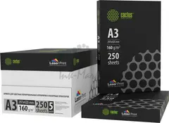 Бумага Cactus CS-LPA3160250 A3 марка A/160г/м2/250л./белый CIE170% для лазерной печати — фото 4
