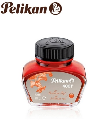 Флакон с чернилами Pelikan Ink 4001 76 Brilliant Red, 30 ml (301036)