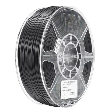 Пластик для 3D-печати eSUN eABS-CF, 1,75 мм, 1 кг, чёрный, ABS-CF175B1TZ1