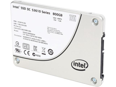 Жесткий диск Intel 800Gb 6G SATA SSD 2.5'', SSDSC2BX800G401