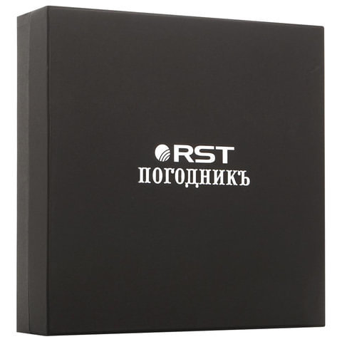Барометр RST 7837, настенный, нержавеющая сталь, серебро