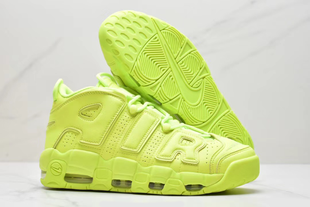 Nike air more uptempo volt hot sale