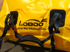 Водонепроницаемая сумка LOBOO 66 л желтая