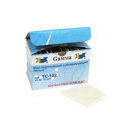 "Gamma" ТС-122 Мел портновский сублимирующий белый