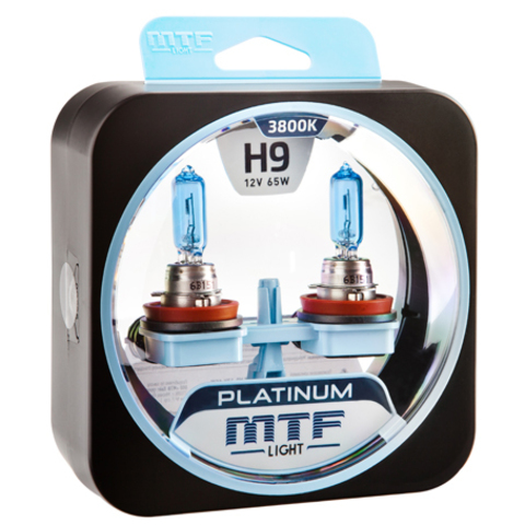 Галогенные автолампы MTF Light серия PLATINUM H9, 12V, 65W