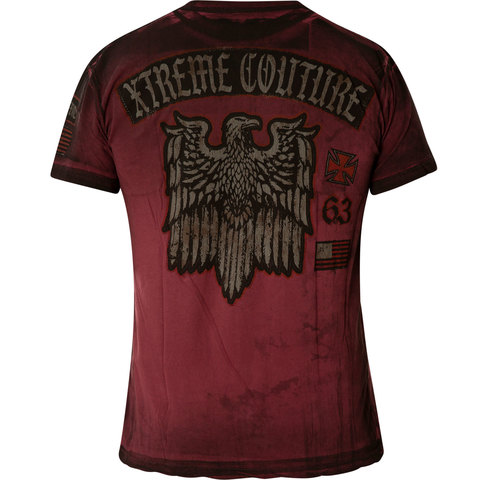 Xtreme Couture | Футболка мужская Smoke &amp; Oil X2021 от Affliction спина