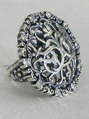 Самарканд (кольцо из серебра)