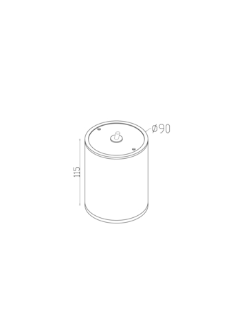 Потолочный светильник Outdoor O306CL-L7GF