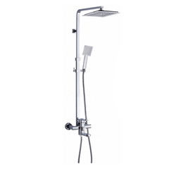 Hansen Душевая система, рейлинг H33001, хром