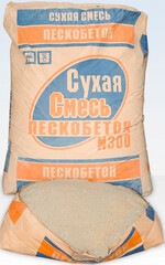 Сухая смесь М-300 пескобетон (40кг)