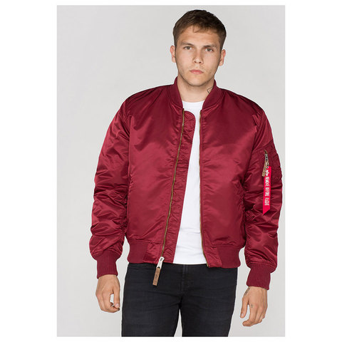 Alpha Industries Jacket MA 1 VF 59 burgundy