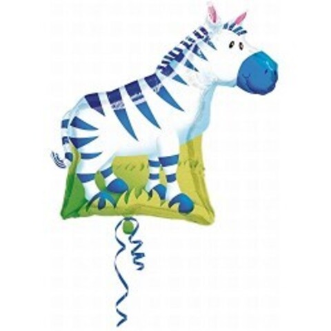 Фигура Зебра голубая