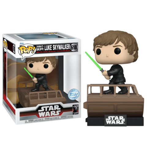 Фигурка Funko POP! Star Wars Jabba's Skiff: Luke Skywalker (Exc) (618)