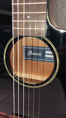 IBANEZ AEG50N-BKH электроакустическая гитара