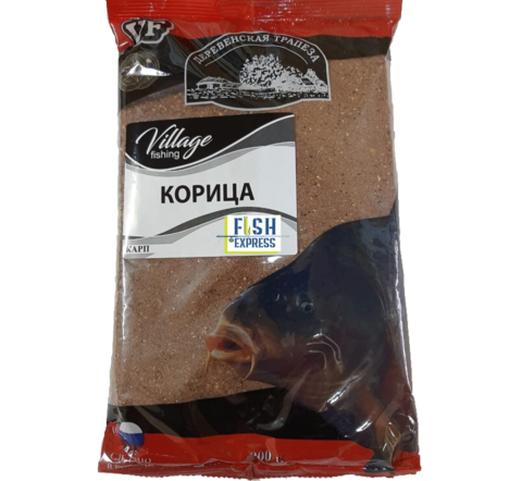 VF Карп корица ( крупная фракция) 0,9кг/10шт/уп цвет прикормки коричневый
